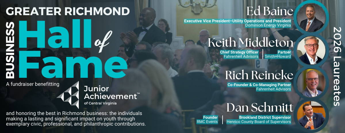 2026 Greater Richmond Business Hall of Fame - May 13, 2026