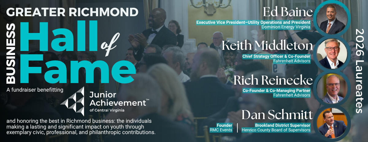 2026 Greater Richmond Business Hall of Fame - May 13, 2026